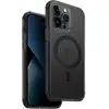 Image de Uniq étui Combat iPhone 14 Pro Max 6,7" Magclick Charging czarny/concrete charcoal (Apple iPhone 14 Pro Max), Coque pour téléphone portable, Gris, Noir