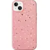 Image de Uniq étui Coehl Terrazzo iPhone 14 6,1" ró owy/coral pink (Apple iPhone 13, Apple iPhone 14, Apple iPhone 15), Coque pour téléphone portable, Pink, Rose