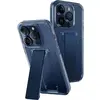 Image de Uniq etui Heldro Mount with Stand iPhone 15 Pro 6.1" niebieski/ultamarine deep blue (Apple iPhone 15 Pro), Coque pour téléphone portable, Bleu