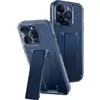 Image de Uniq etui Heldro Mount with Stand iPhone 15 Pro Max 6.7" niebieski/ultamarine deep blue (Apple iPhone 15 Pro Max), Coque pour téléphone portable, Bleu
