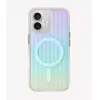 Image de Uniq étui Coehl Linear iPhone 16 6.1" Magnetic Charging opal/iridescent (Apple iPhone 16), Coque pour téléphone portable, Multicolore