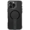 Image de Uniq etui Eleva avec support Vertica iPhone 16 Pro 6.3" czarny/carbon black (Apple iPhone 16 Pro), Coque pour téléphone portable, Noir