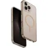 Image de Uniq Clario Magclick Charging Case for iPhone 16 Pro Max - Transparent Gold (Apple iPhone 16 Pro Max), Coque pour téléphone portable, Or, Transparent