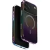 Image de Uniq Iridescia coque pour iPhone 17 Pro Max Magclick Charging midnight quartz (Apple iPhone 17 Pro Max), Coque pour téléphone portable, Multicolore