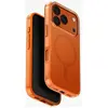 Image de Uniq Clario Case for iPhone 17 Pro Magclick Charging Orange (Apple iPhone 17 Pro), Coque pour téléphone portable, Orange