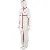 Image de 3M, Combinaison de protection + bleu de travail, Combinaison 4565 blanc/rouge, type 4/5/6 taille M (M, 1x)