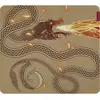 Image de Razer Gigantus V2 Large Counter-Strike 2 Dragon Lore Edition (L), Tapis de souris, Or, Orange, Rouge, Jaune