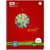 Image de Ursus, Cahier + bloc-notes, Cahier Green A5 70 g perforation euro quadrillé 160 feuilles (A5, Quadrillé, Couverture rigide)