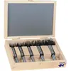 Image de Fisch Tools, Foret, Jeu de forets Forstner Type 0317 (35 mm, 15 mm, 20 mm, 25 mm, 30 mm)