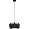 Image de EGLO, Suspension, Suspension BAZELY 1x E27 noir (E27)