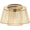 Image de EGLO, Suspension, CEILING LIGHT HYKEHAM E27 43851 BAMB/BL (E27)