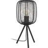 Image de EGLO, Lampe de table, LAMPE DE TABLE RINROE E27 44CM 43967 BLACK (E27)