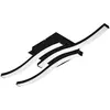 Image de EGLO, Plafonnier, Cabezas-E Loft/vaeg L435 B110 3L 2130LM 4000K (1480 lm)