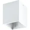 Image de EGLO, Applique + plafonnier, POLASSO plafonnier blanc, argenté (340 lm)