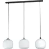 Image de EGLO, Suspension, Suspension MANTUNALLE 3x E27, noir/blanc (E27)