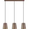 Image de EGLO, Suspension, Suspension SEGEZIA 3x E27 Moka (E27)