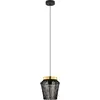 Image de EGLO, Suspension, Suspension ESCANDIDOS 1x E27 noir (E27)