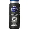 Image de NIVEA MEN, Gel douche, Hommes actifs et propres (500 ml)