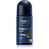 Image de NIVEA, Déodorant, Ball antiperspirant pour hommes Deep Sport 50 ml (Roll-on, 50 ml)