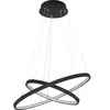 Image de Globo, Suspension, Lampe à suspendre Ralph noir mat 1xLED (4620 lm)