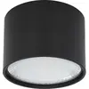 Image de Globo, Plafonnier, Plafonnier Serena noir mat 1xLED (1250 lm)