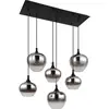 Image de Globo, Suspension, Suspension Maxy noir mat 6xE27 (E27)