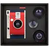 Image de Lomography 'Instant, Appareil photo instantané, Bleu, Rouge, Blanc