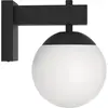 Image de EGLO, Éclairage d'extérieur, 900669 BUFALATA E27 Applique extérieure/plafonnier Noir Blanc IP44 (E27, IP44)