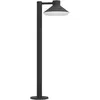 Image de EGLO, Éclairage d'extérieur, 900689 NINNARELLA Lampadaire LED d'extérieur 4,6W 250x205mm Noir Blanc IP44 (400 lm, GU10, IP44)