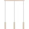 Image de EGLO, Suspension, Suspension LED Caminia sable 3flg 15W 3000K (GU10, 1035 lm)