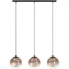 Image de EGLO, Suspension, Lustre suspendu à trois lumières pour salle à manger (E27)