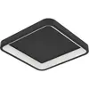 Image de EGLO, Plafonnier, LORETELLO-Z MATTER loftlampe 350x350 RGB/CCT 2500lm, sort (2500 lm)