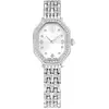Image de Swarovski, Montre, Dextera Octagon, élégance intemporelle, pavé de cristaux, résistant à l'eau, Argent, (Montre avec pierre précieuse)