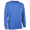 Image de ION, Hommes, Maillot de cyclisme, Bike Jersey S Ionic LS DR (XXL), Bleu, XXL
