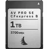 Image de Angelbird AV PRO SE CFexpress B (1000 Go, CFexpress type B), Carte mémoire, Gris