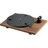 Image de Pro-Ject E1.2 + Pick It MM E - Walnuss / Plattenspieler / Gurt / Cinch-Kabel 1,23 m (Manuel), Platine, Marron