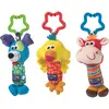 Image de Playgro, Jouet pour poussette, Trio d'animaux de jeu