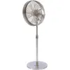 Image de EMZ Ventilateur sur pied design, h x l x p 1500 x 460 x 410 mm, chromé., Ventilateur, Transparent