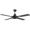 Image de Beacon Moonah Ventilateur Plafond 122cm Zwart 212899, Ventilateur, Noir