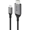 Image de Alogic USB C   HDMI (1 m, USB-C), Câble vidéo, Noir, Gris