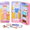 Image de mierEdu Boîte de jeu magnétique Dress Up - infirmière à habiller I Favorise la motricité + l'imagination I