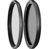 Image de Urth Kit de filtres UV + polarisation circulaire (CPL) pour lentilles 62mm (Plus+) (62 mm, Filtre UV), Filtre photo, Transparent