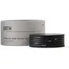 Image de Urth 77mm ND2, ND4, ND8, ND64, ND1000 Lens Filter Kit (Plus+) (77 mm, Filtre gris neutre), Filtre photo, Transparent