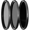 Image de Urth 49mm Kit de sélections magnétiques ND (Plus+) (ND8+ND64+ND1000) (Filtre gris neutre), Filtre photo, Transparent, Gris