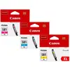 Image de Canon, Cartouche d'impression, CLI-581XL Cartridges Combo Pack (C)