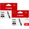 Image de Canon, Cartouche d'impression, CLI-581XL Cartouches noires Duo Pack (CF)