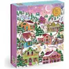 Image de Workman Publishing Joy Laforme Snowcap Village 1000 Piece Foil Puzzle (1000 pièces)