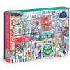Image de Workman Publishing Michael Storrings Christmas in Greenwich Village 1000 Piece Puzzle (1000 pièces)