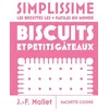 Image de Simplissime - Biscuits et petits gâteaux - Jean-François Mallet