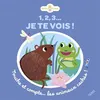 Image de 1, 2, 3  Je te vois ! Touche et compte les animaux cachés - Sylvie Chokron